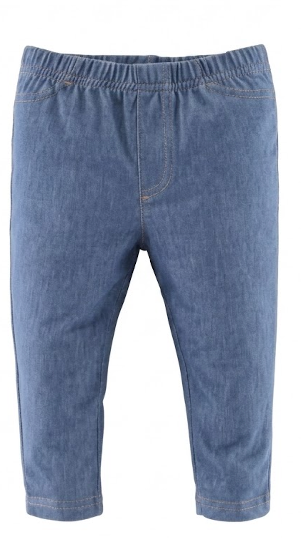 The Peanutshell Baby Boys or Girls Jeggings 3-6 Months Size Jeans, Soft and Stretchy Pants, Boy and Girl Leggings, Infant Boy and Toddler Girl Clothes - Denim 1 Pack