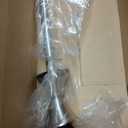 Moen Curved Adjustable Spring Tension No Drill Shower Curtain Rod for Bathroom, Brushed Nickel Finish, CSR2172BN