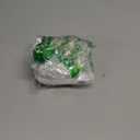 Square Earbud Case Headphone Organizer Ear Bud Case Portable EVA Carrying Box Storage Bag with Carabiner for AirPods Beats Bose Galaxy Buds 3 Data Cable Storage (Pink Rose)