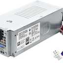 Upgraded AC260EBS-00 260W Power Supply PSU Compatible with Dell Optiplex 3000MT 5000MT 7000MT Vostro 3710 3910 T3660 H260EBS-00 L260EBS-00 D260EBS-00 0NCM9 HVW4Y 5FK7C 7JGJF AC260EBS-00 Power Supply