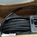 Giraffe Tools Pressure Washer Hose Reel 60ft, 1/4" Power Washer Hose Reel, Automatic Rewind, Wall Mounted, 4000 PSI