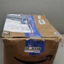 PALASSIO Striped Navy Blue 100% Cotton Quilt California Cal King Size Bedding Sets, Oversized Lightweight Channel Pick Stitch Textured Bedspread Soft Farmhouse Country Coverlet for All Season, 2 Shams