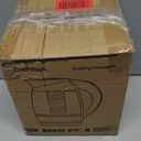 Chefman Electric Kettle with Temperature Control, 5 Presets LED Indicator Lights, Removable Tea Infuser, Glass Tea Kettle & Hot Water Boiler, 360° Swivel Base, BPA Free, Stainless Steel, 1.8 Liters