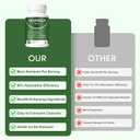 Moringa Capsules,1200mg Pure Moringa Powder Organic Capsules,Green Superfood SupplementEnergy, Skin, Immune Support,60count (EXP 07/01/28)