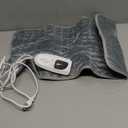 Deepsoon Heating Pad,Electric Heating Pads for Back,Neck,Abdomen,Moist Heating Pad for Shoulder,Knee,Arms,Legs,Dry/Moist Heat & Auto Shut Off,Christmas Gifts for Men and Women,Silver,24x12 Inch