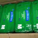 Medline Extended Wear Overnight Adult Briefs with Tabs, Maximum Absorbency Adult Diapers, Medium (60 Count)