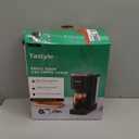 Tastyle Single Serve Coffee Maker, Iced and Hot Coffee Machine for K Cup & Grounds, Compact Design, 40oz Removable Water Reservoir, 6 to 24 Oz Brew Sizes, Fits 7.3" Travel Mug, Black