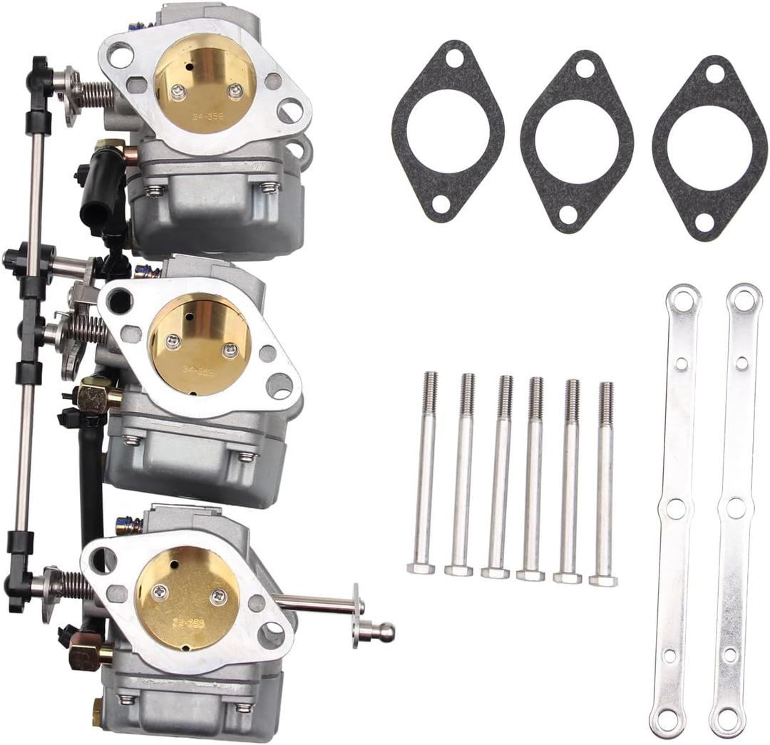 New Carburetor Carb For MERCURY/MARINER 2T 3CLY 70 75 80 90HP Outboard Repalce # 3301-9012