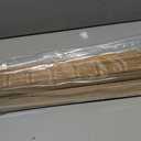 LazBlinds No Tools No Drill Cordless Bamboo Roman Shades, Light Filtering Window Treatment, Roll Up Bamboo Blinds for Windows 26'' W x 48'' H, Brown