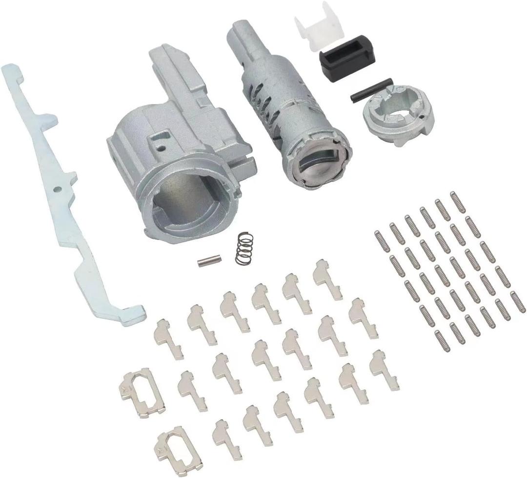 Ignition Switch Lock Cylinder Disassembled Barrel Lock, Repair Kit Tumbler W/O Keys for Honda CRV CR-V Civic Element Odyssey Pilot Acura 2002-2015 06351-TE0-A11