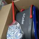 O-Cedar RinseClean Spin Mop & Bucket System + 2 Extra Mop Heads | Clean with Water | Removes 99% of Bacteria