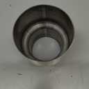 Exhaust Adapter Connector 2.25"ID to 3"IDExhaust Adapter Total Length 4 "Stainless Steel Polished.