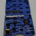 Engine Camshaft Timing Tool Kit, Flywheel Locking Tools, Ford Fiesta Focus Volvo Mazda 1.25 1.4 1.6 1.8 2.0 2.3 2.5L Di/TDCi/TDDi ECOBOOST 1.6 Ti-VCT 1.5 1.6 VVT 2.3L 2.5L, 303-1097 303-1550 303-1556