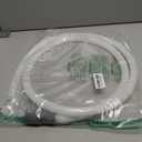 Eastman 12 Foot Dishwasher Drain Hose Extension, 5/8 Inch or 7/8 Inch Drain Outlet, 69010