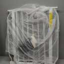 Regalo Safety 29-38.5" Baby Gate for Doorways & Bottom of Stairs, Pressure Mounted Baby Gate with Door for Babies, Toddlers & Pets, Tested & Safe for 30 Years, American Designed, American Owned, White