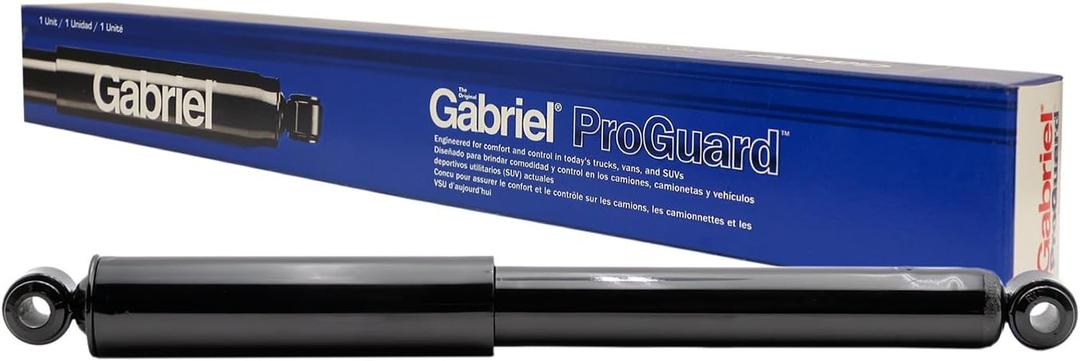 Gabriel 61500 ProGuard Front or Rear Shock Absorbers fits Chevrolet; Ford F Series; International; Dodge; Jeep; Mazda; Mitsubishi; Nissan; Plymouth; Toyota (1 Pack)