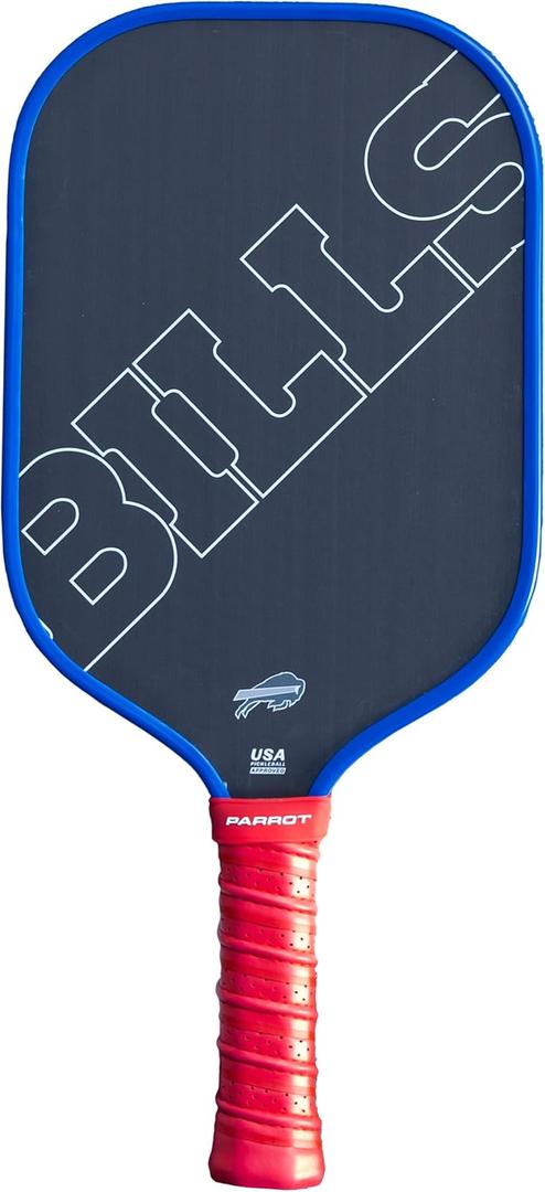 Team Golf Parrot Paddles NFL Buffalo Bills Pro-Formance Pickleball Paddle (Wordmark)