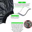 AQX Adult Diaper Cover for Incontinence, High Waist Active Waterproof Latex Pants, Noiseless Reusable Washable Pull Up Plastic Pants (NC High Waist L)