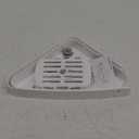 Sotfamily Shower Caddy Corner, Adhesive Corner Shower Shelves for Bathroom Organizers and Storage, Rust Free Plastic Rack for Bathroom Accessories & Decor, 2 Pack + Soap Dish, White