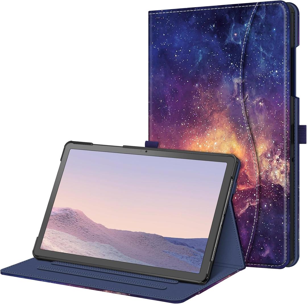 Fintie Case for Samsung Galaxy Tab A9 Plus/A9+ 5G 11 Inch 2023 Model (SM-X210/X216/X218), Multi-Angle Viewing Smart Stand Back Cover with Pocket Auto Wake/Sleep, Galaxy