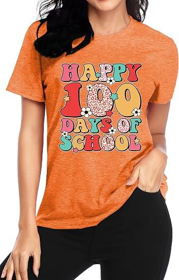 80s 90s Shirt for Women This is My 80's 90's Costume T-Shirt 80's 90's Vintage Music Party Short Sleeve Orange, M 