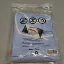 Women's Fall Ribbed Knit Two Piece Outfit Long Sleeve Top & High Waist Pleated Midi Skirt with Pockets (Blue, S)