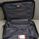 LARVENDER Luggage Sets 3 Piece, Hardside 20 IN Carry on Luggage Airline Approved PC+ABS Suitcase Set with Spinner Wheels TSA Lock, Lightweight Rolling Suitcase for Men and Women, Cheetah Print