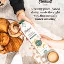 Elmhurst 1925 Cashew Milk Unsweetened - 32 Ounce (Pack of 6) Dairy-Free, Gluten-Free, Vegan, Kosher, Shelf Stable Milk Made with Water & Cashew for Healthier, Simpler Plant-Based Alternatives