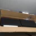 DUMOS TV Stand, Dresser with 5 Fabric Storage Drawers, Media Console Featuring Open Shelf for TV, Compact Entertainment Unit for Bedroom, Living Space, or Dorm Organization, Brown (39.4"D x 11.8"W x 31.5"H (5 Drawers))