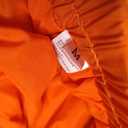 Ruffle Tiered Bloomer Mini Shorts Cute Coquette Low Waist Layered Frilly Booty Shorts Pettipants Boyshorts, Medium Orange