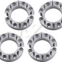 ezaccessory 4 Billet Wheel Adapter 8x6.5 to 8x180 Fits Chevy GMC 2500HD 3500HD 1999-2010 to Mount 2011-2025 Wheels 1.5" Thick