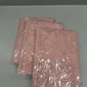 Fanami 3 Pack Pearl Table Runner -10FT Dusty Pink Boho Tulle Table Runners 120 Inches Long Rustic Sheer Lace Fabric Centerpieces for Wedding Arch Birthday Party Bridal Veil Baby Shower Decorations
