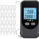 Breathalyzer for Alcohol,Portable BAC Tester,Personal Home Test Kit (Black)