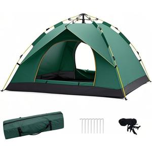 Wind Tour Lightweight Backpacking Camping Tent Waterproof Double Layer Family Tent for Hiking Fishing Outdoor Travel Picnic, Standard