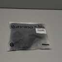 RUNNING GIRL Sports Bras for Women, Medium-High Impact Running Strappy Sports Bra with Removable Pads (XX-Large, Black)