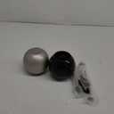 Toilet Brush and Holder 2 Pack, 304 Stainless Steel Toilet Brush with Extended and Durable Comfortable Brush Handle, Toilet Bowl Brush for Bathroom Toilet - Ergonomic, Pratical Durable (Silver)