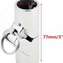 Heavy Dudy Marine Swivel Pipe Connector,Stainless Steel 316 Folding Swivel Connector Boat Rail Tube Pipe Fittings For22/25mm OD Tube/Pipe