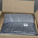 YOUFI Thick Memory Foam & Gel Seat Cushion, 18"X16"X4" Large Chair Cushion for Wheelchair Mobility Scooters, with Non-Slip Bottom and Carry Handle (Black)
