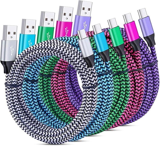 Cell Candy Charge And Sync Cable 10Ft 5Pack