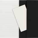 Moleskine Cahier Journal, Soft Cover, Large (5" x 8.25") Ruled/Lined, Black, 80 Pages (Set of 3)