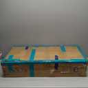 Shintenchi Tall Bathroom Storage Cabinet, Slim Corner Floor Cabinet with Doors and Drawer, Freestanding Narrow Bathroom Organizer with Adjustable Shelves for Small Space, Gray (Grey)