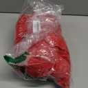 BDDC Table Skirt for 4 Foot Tables - One-Piece Red Tablecloths and Skirt, Wrinkle Resistant Ruffles Elastic Cover for Banquets, Weddings, Events, Parties (48" x 30" (Rectangular))