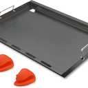 SafBbcue Genesis 300 Full Size Griddle for Weber Genesis 300 Grill Parts 7524 Flat Top Grill Insert for Weber Genesis E310 E320 E330 S310 S320 S330 EP310 EP320 EP330 Carbon Steel