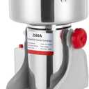 2500g Electric Grain Mill Grinder 4500W Stainless Steel Corn Grinder Mill, Commercial High-Speed Grain Mill, Pellet Machine for Grinding Wheat, Oats, Barley, Corn, Rice