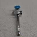 SharkBite 4 Inch Frost Free Sillcock, 1/2 x 3/4 Inch MHT, Push to Connect Brass Plumbing Fitting, PEX Pipe, Copper, CPVC, PE-RT, HDPE, 25743LF