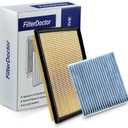 Premium Cabin and Engine Air Filter Combo Pack - Fits 2007-2017 Lexus LS460, 2013-2018 Lexus ES300h and Toyota Avalon, 2012-2017 Toyota Camry, and 2013-2018 Toyota RAV4