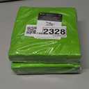 Creative Converting Touch of Color 2-Ply 50 Count Paper Lunch Napkins, Fresh Lime, 2 Pack
