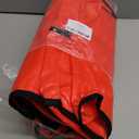 HOMEST Christmas Tree Storage Bag, Fits for 4.5-7 ft Xmas Artificial, Zippered Bag with Reinforced Carrying Handles and Wheels, Red (Bag Only)