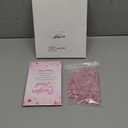 Thyle 51 Pcs Pacifier Hunt Baby Shower Games Include Hunt Sign and 50 Acrylic Pacifiers for Baby Shower Game Decoration Gift Sets Gender Reveal Party Decor(Rainbow) (Pink)