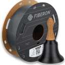 Polymaker Fiberon PPS-CF10 Filament Black 1.75mm 0.5kg, Extreme Heat Resistance - Fiberon Carbon Fiber Reinforced PPS 3D Printing Filament Ideal for Molding